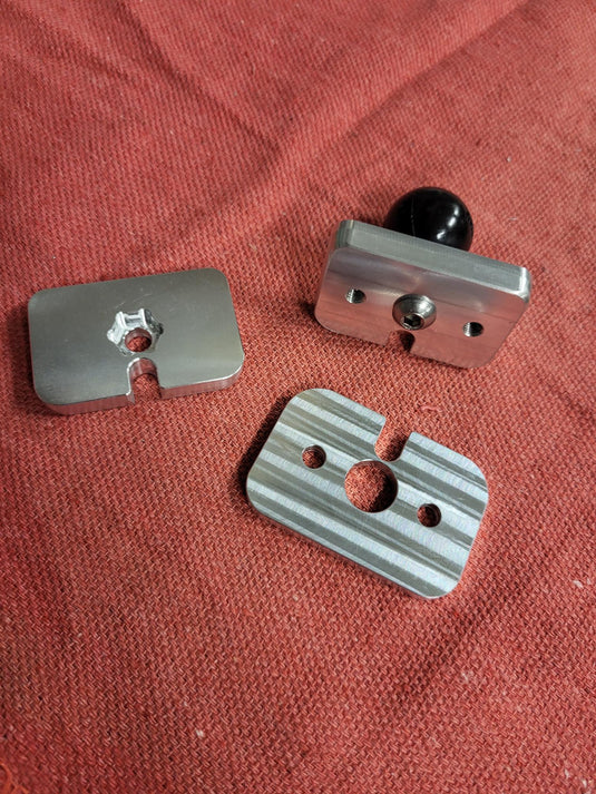 96-02 3rd Gen 4Runner Billet Clock RAM Mount - SRQ Fabrications