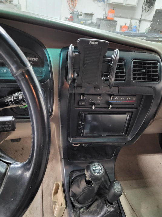 96-02 3rd Gen 4Runner Billet Clock RAM Mount - SRQ Fabrications