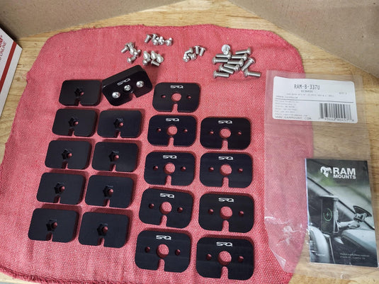 96-02 3rd Gen 4Runner Billet Clock RAM Mount - SRQ Fabrications