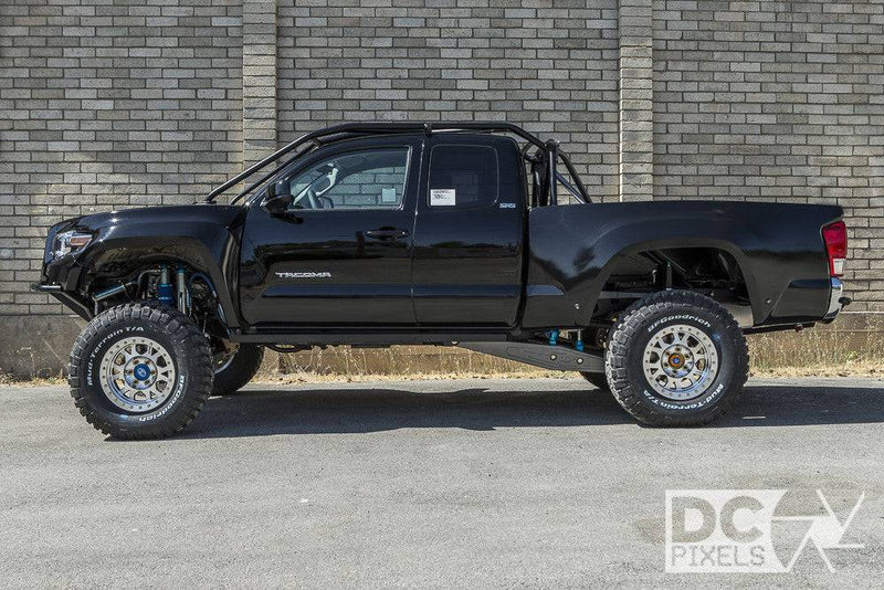 Load image into Gallery viewer, 2016+ Tacoma 6" Bulge Off Road Fiberglass Bedsides - Long Bed