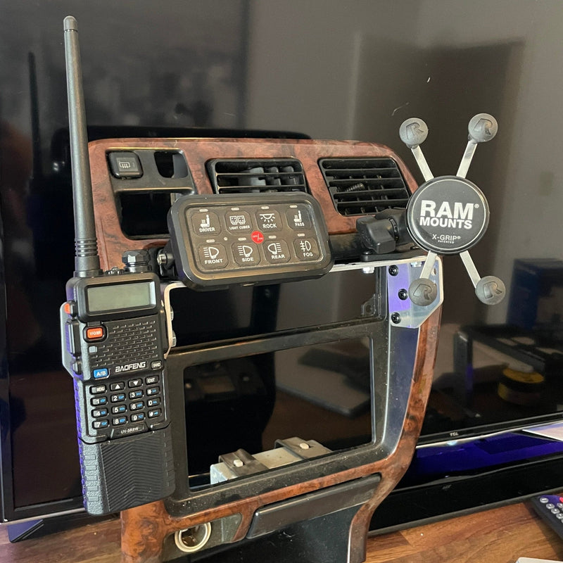 Load image into Gallery viewer, 3rd Gen (96 - 02) 4Runner Center Console Dash Modular Accessory Mount (MAM) - TEQ Offroad