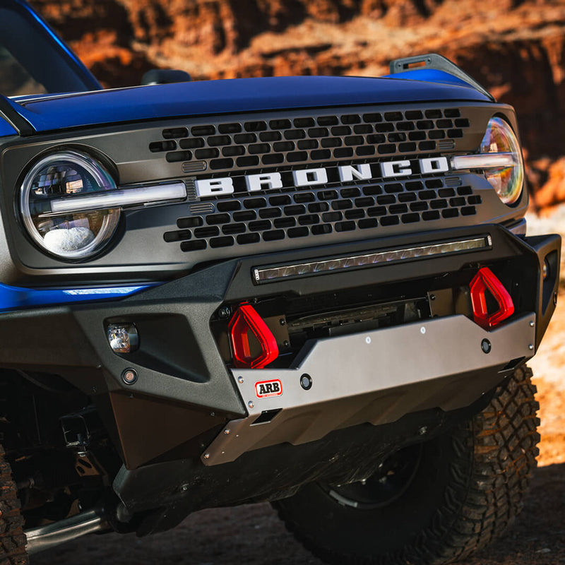 Load image into Gallery viewer, 2021+ Bronco ARB Narrow Flare Front Winch Bumper