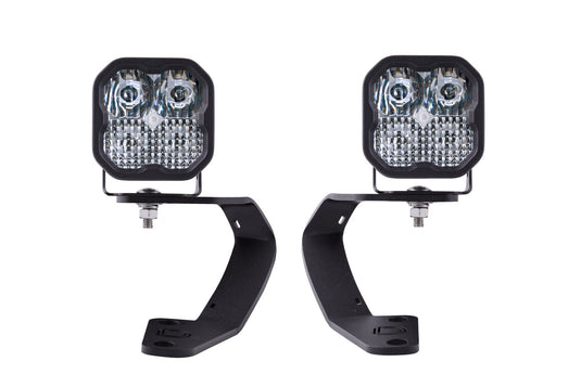 2010-2024 5th Gen 4Runner SS3 LED Ditch Light Kit Sport White Combo
