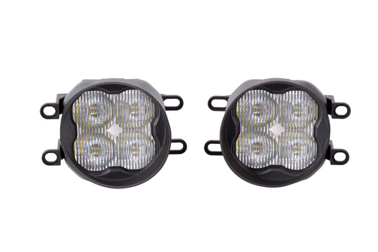 2010-2024 5th Gen 4Runner SS3 LED Fog Light Kit White SAE Fog Pro w/ Backlight