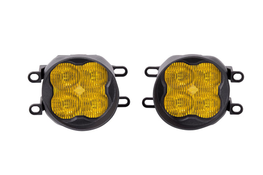 2010-2024 5th Gen 4Runner SS3 LED Fog Light Kit Yellow SAE Fog Max w/ Backlight