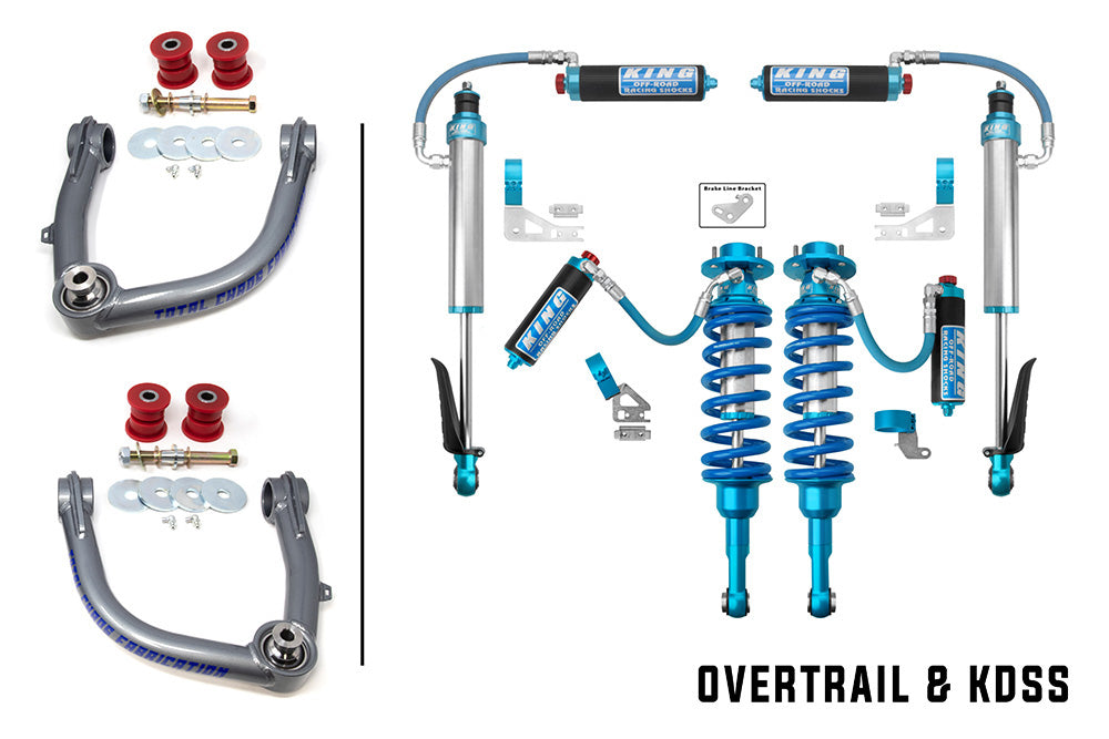 2024+ GX550 King 2.5 Front & Rear Shocks w/ Total Chaos Upper