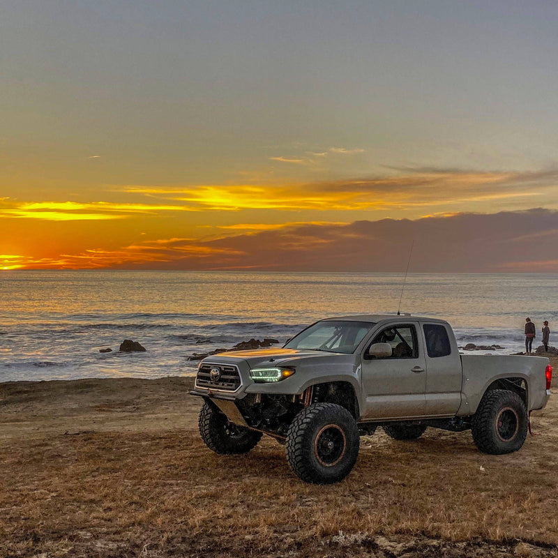 Load image into Gallery viewer, 2005-2015 Tacoma 2016 Conversion Off Road Fiberglass Fenders and Hood