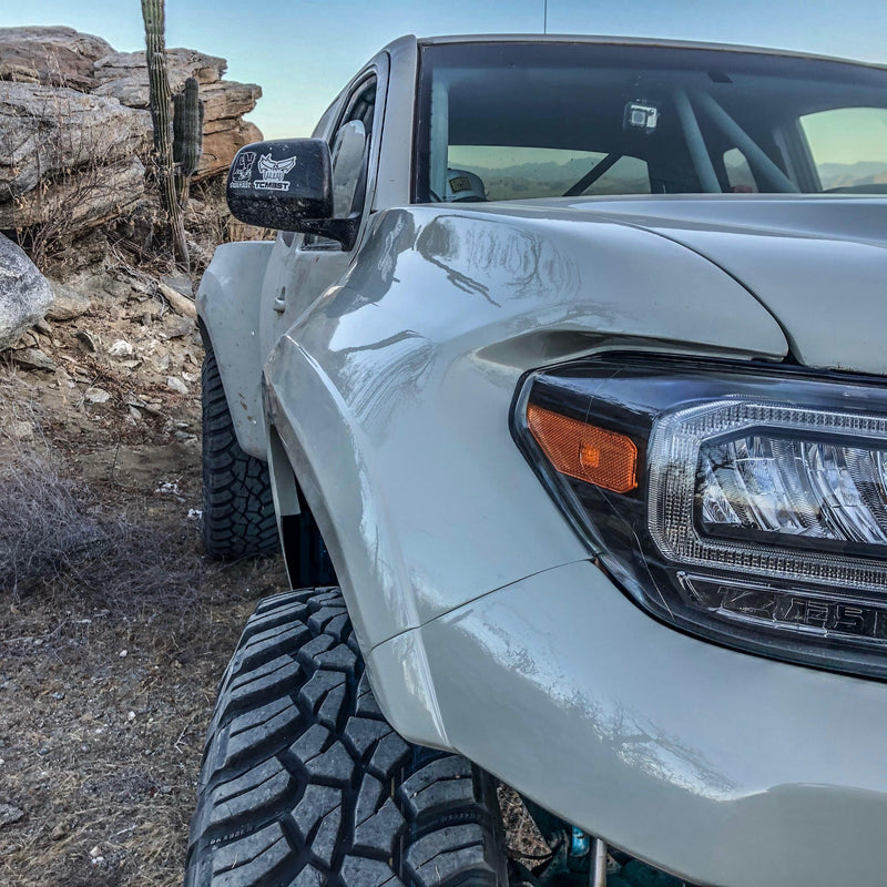 Load image into Gallery viewer, 2005-2015 Tacoma 2016 Conversion Off Road Fiberglass Fenders and Hood