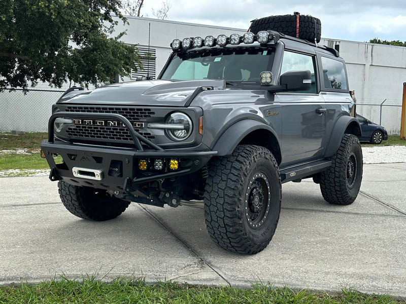 Load image into Gallery viewer, 2021+ Bronco Front Winch Bumper - True North Fabrications
