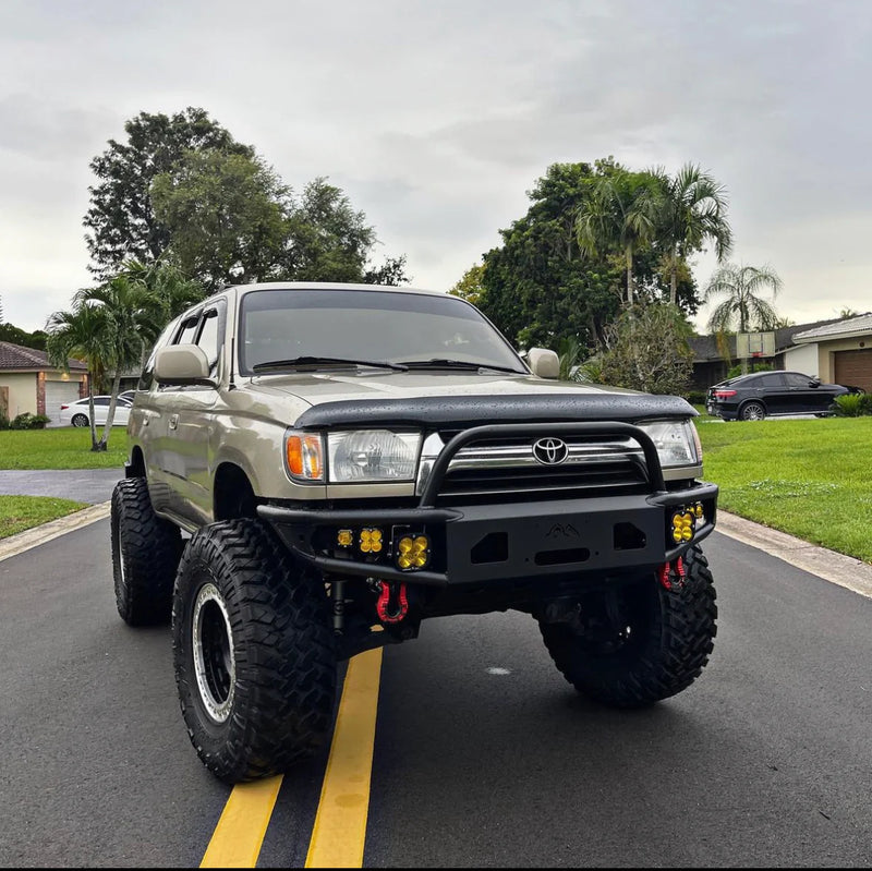 Load image into Gallery viewer, 96-02 4Runner Open Wing Hybrid Bumper - Welded - True North Fabrications
