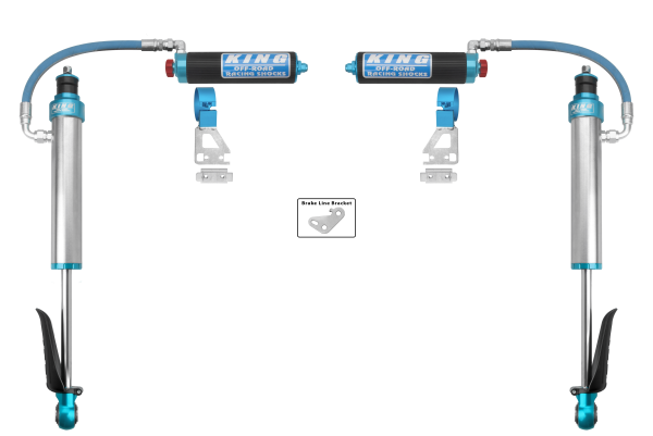 Load image into Gallery viewer, 2024+ Tacoma King 2.5 Remote Reservoir Rear Shocks