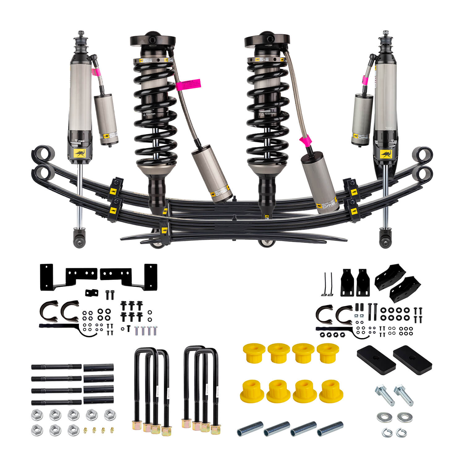2024〜現行TOYOTA tacoma BP-51 KIT ARB 4x4 Accessories BP51 Kit FR 2 in/0-330 lb, RR 0 in/0 lb 1203K