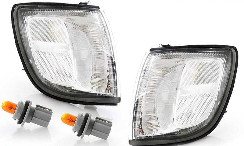 Load image into Gallery viewer, 96-02 3rd Gen 4Runner Clear/Black Corner Lights - SRQ Fabrications