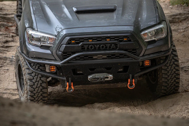 Load image into Gallery viewer, 2016+ 3rd Gen Tacoma Hybrid Bumper - Welded - True North Fabrications