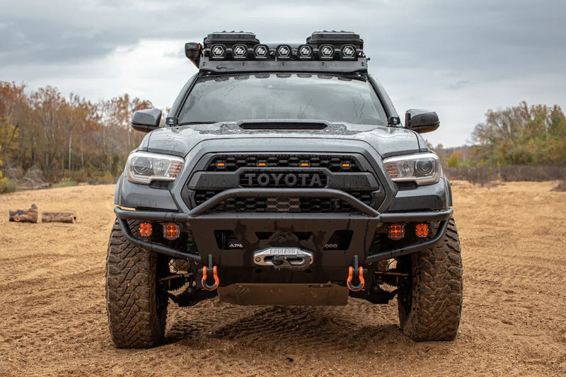 Load image into Gallery viewer, 2016+ 3rd Gen Tacoma Hybrid Bumper - Welded - True North Fabrications