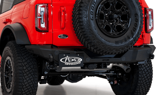 2021+ Ford Bronco Rock Fighter Rear bumper - Addictive Desert Designs