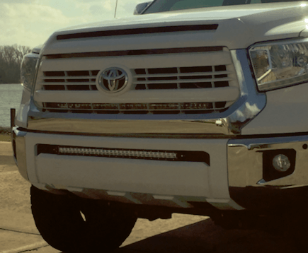 Load image into Gallery viewer, 14-20 2nd Gen Tundra - 30" Single Row Bumper Mount Kit - Black Oak LED