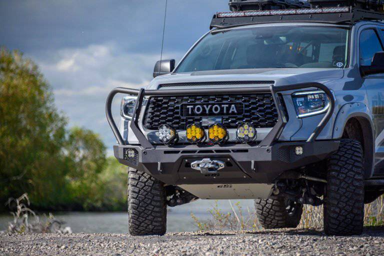 Load image into Gallery viewer, 14-21 2nd Gen Tundra CBI Adventure Series Front Bumper - CBI Offroad