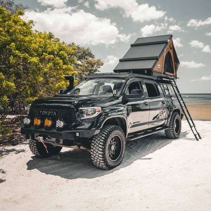 Load image into Gallery viewer, 14-21 2nd Gen Tundra CBI Classic Front Bumper - CBI Offroad