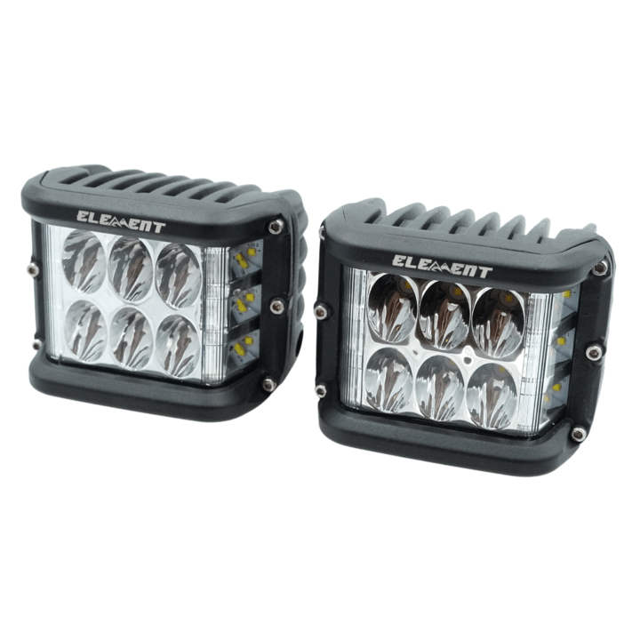 Load image into Gallery viewer, Element Offroad LED Side-Shooter Pods - Element Offroad LED
