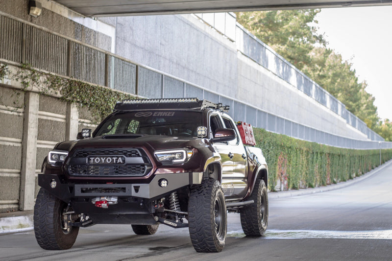 Load image into Gallery viewer, 2016+ Tacoma 3" Bulge Off Road Fiberglass Bedsides