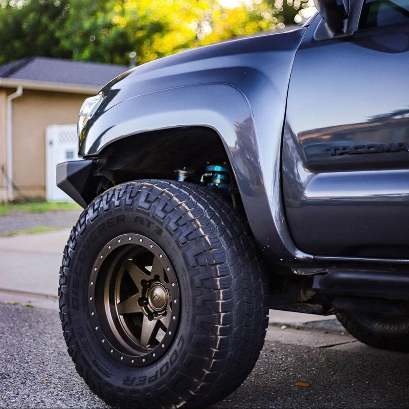 Load image into Gallery viewer, 05-15 Toyota Tacoma 2" Bulge Off Road Fiberglass Fenders - McNeil Racing Inc, Fenders - off road fiberglass fenders, bedsides, hood, one piece, front end, fabrication, conversion
