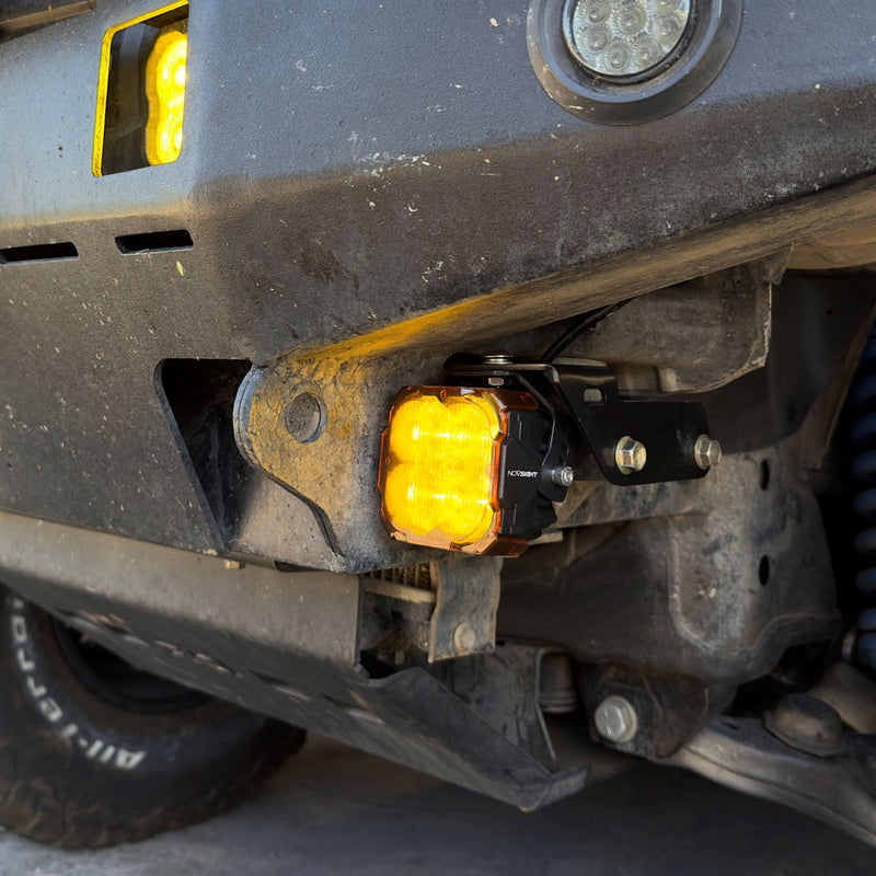 Load image into Gallery viewer, LED Pod Brackets for High Clearance Bumpers 1996 - 2002 4Runners - TEQ Offroad
