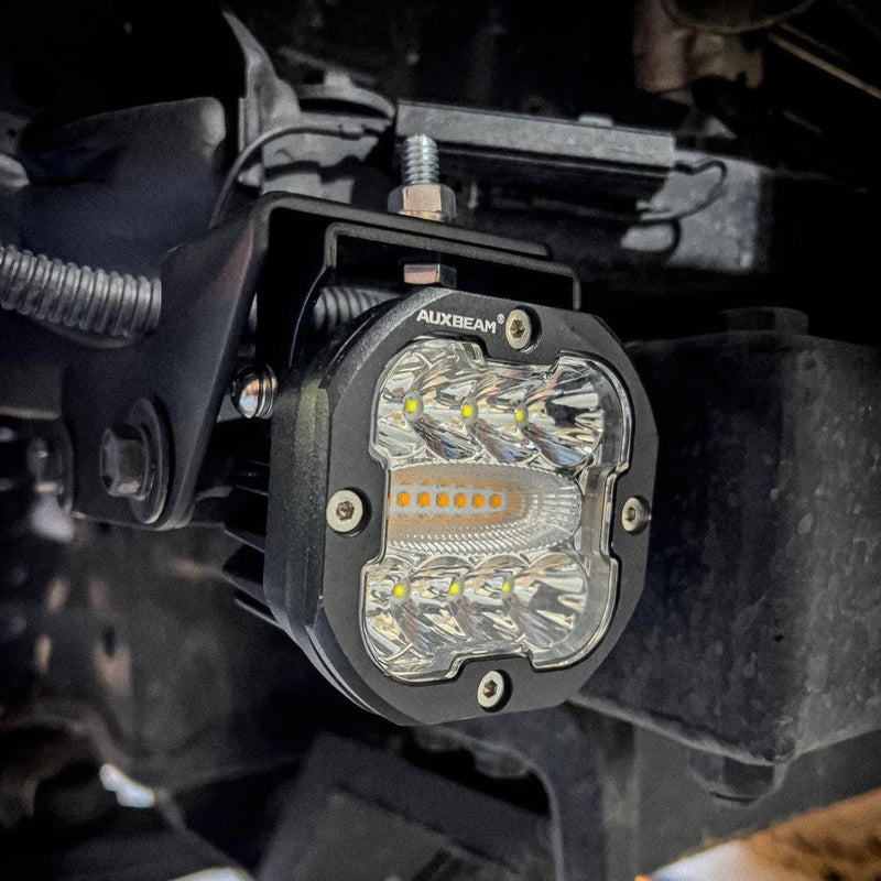 Load image into Gallery viewer, LED Pod Brackets for High Clearance Bumpers 1996 - 2002 4Runners - TEQ Offroad