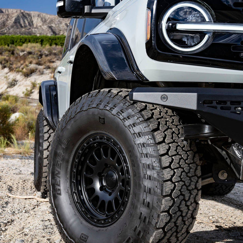 Load image into Gallery viewer, 2021+ 6th Gen Bronco Carbon Fiber Fender Flares - Lobo Offroad