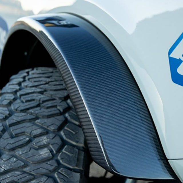 Load image into Gallery viewer, 2021+ 6th Gen Bronco Carbon Fiber Fender Flares - Lobo Offroad