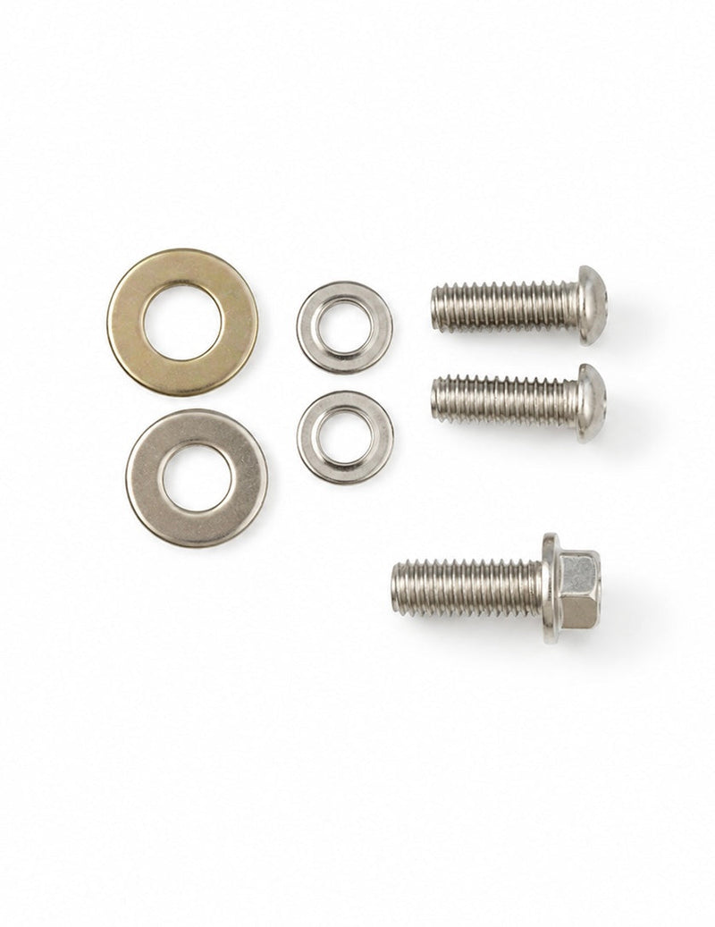 Load image into Gallery viewer, Mounting screws, bolt, washers, and spacer for the Snowbound Customs reservoir