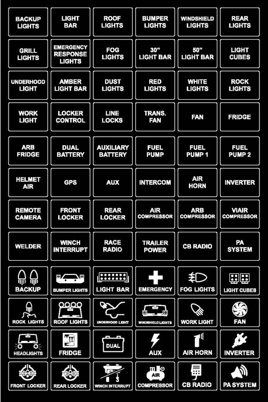 Add On HD Switch Panel For 8 Circuit Systems - sPOD