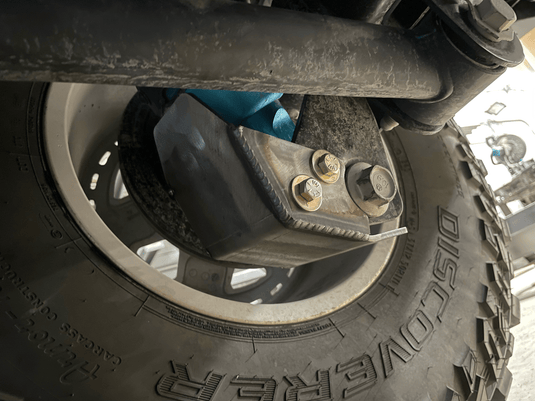 2021+ 6th Gen Bronco Rear Shock Mount Skid Plates - SRQ Fabrications