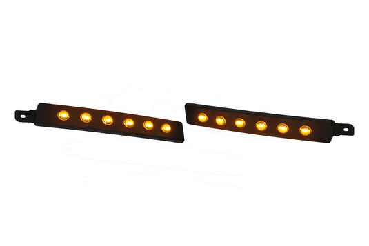 96-02 3rd Gen 4runner Amber Turn Signal LED Filler Panels - SRQ Fabrications