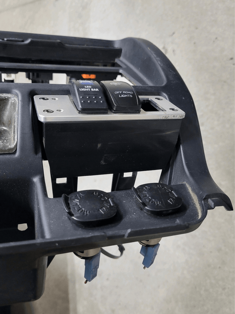 Load image into Gallery viewer, 96-02 3rd Gen 4Runner Billet Ashtray Switch Mount System - SRQ Fabrications