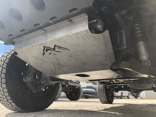 96-02 3rd Gen 4Runner Steel Skid Plates - True North Fabrications
