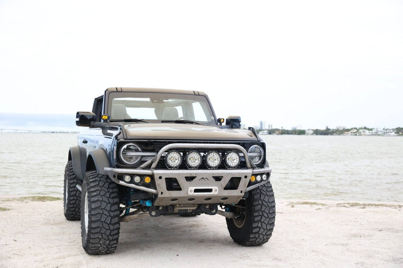 Load image into Gallery viewer, 2021+ Bronco Front Winch Bumper - True North Fabrications
