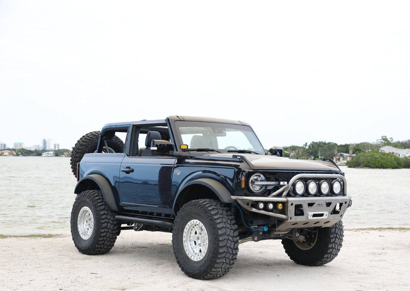 Load image into Gallery viewer, 2021+ Bronco Front Winch Bumper - True North Fabrications
