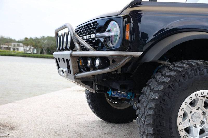 Load image into Gallery viewer, 2021+ Bronco Front Winch Bumper - True North Fabrications
