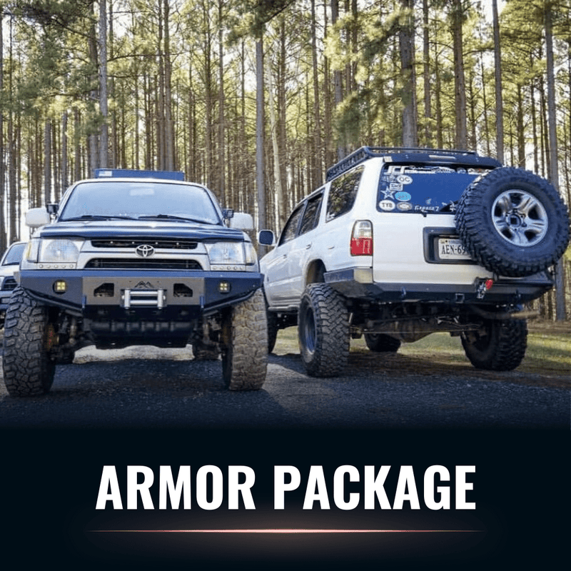 Load image into Gallery viewer, 96-02 3rd Gen 4Runner Armor Package - Welded - True North Fabrications