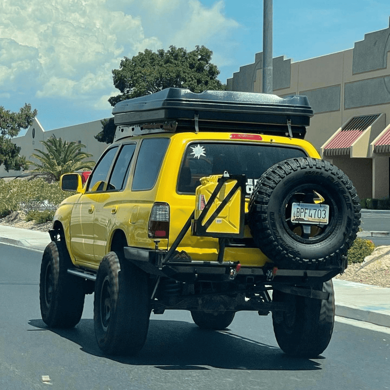 Load image into Gallery viewer, 96-02 4Runner Rear Plate Bumper - Welded - True North Fabrications