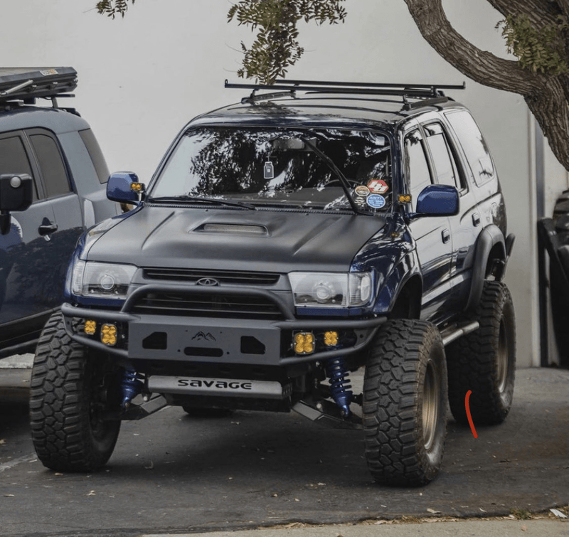 Load image into Gallery viewer, 96-04 Tacoma Open Wing Hybrid Bumper - Welded - True North Fabrications