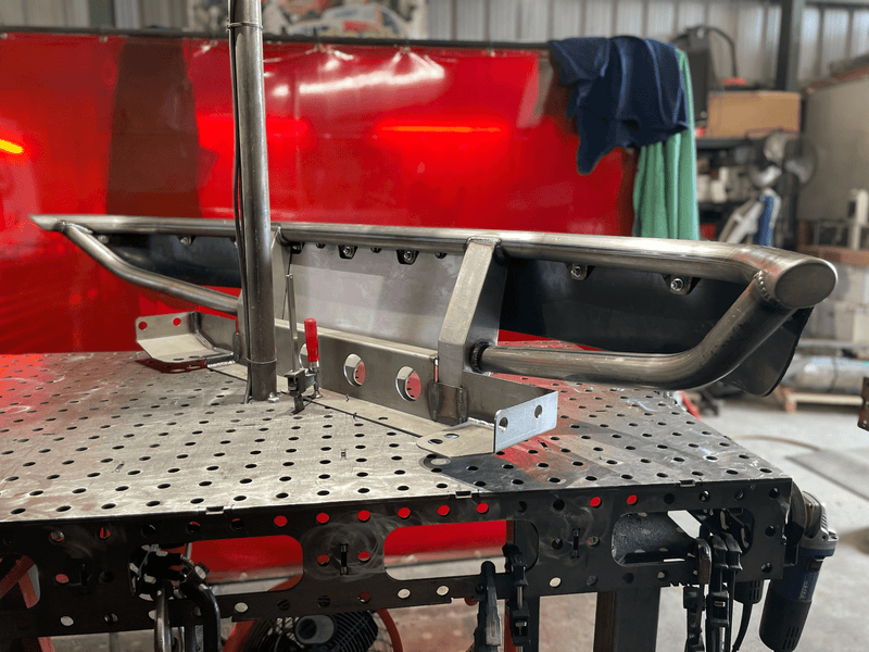 Load image into Gallery viewer, 96-02 3rd Gen 4Runner Prerunner Bumper - Welded - True North Fabrications