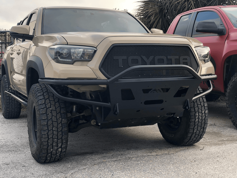 Load image into Gallery viewer, 2016+ 3rd Gen Tacoma Hybrid Bumper - Welded - True North Fabrications