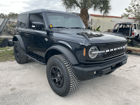 2021+ Bronco 2Dr Frame Mounted Rock Sliders - True North Fabrications