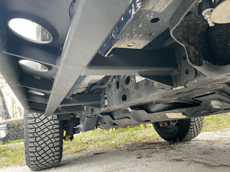 Load image into Gallery viewer, 2021+ Bronco 4Dr Frame Mounted Rock Sliders - True North Fabrications