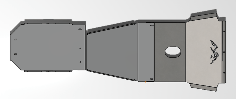 Load image into Gallery viewer, 96-02 3rd Gen 4Runner Full 3-16" Skid Plates - True North Fabrications