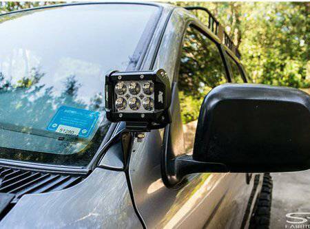 Load image into Gallery viewer, 96-02 4Runner - 96-04 Tacoma Ditch Light Brackets - True North Fabrications