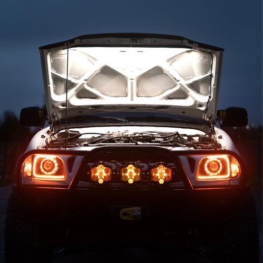 Under Hood LED Light Kit for ALL MAKES and Toyotas (4Runners, Tacomas, Sequoias, Tundras, LC, FJ, GX) - TEQ Offroad