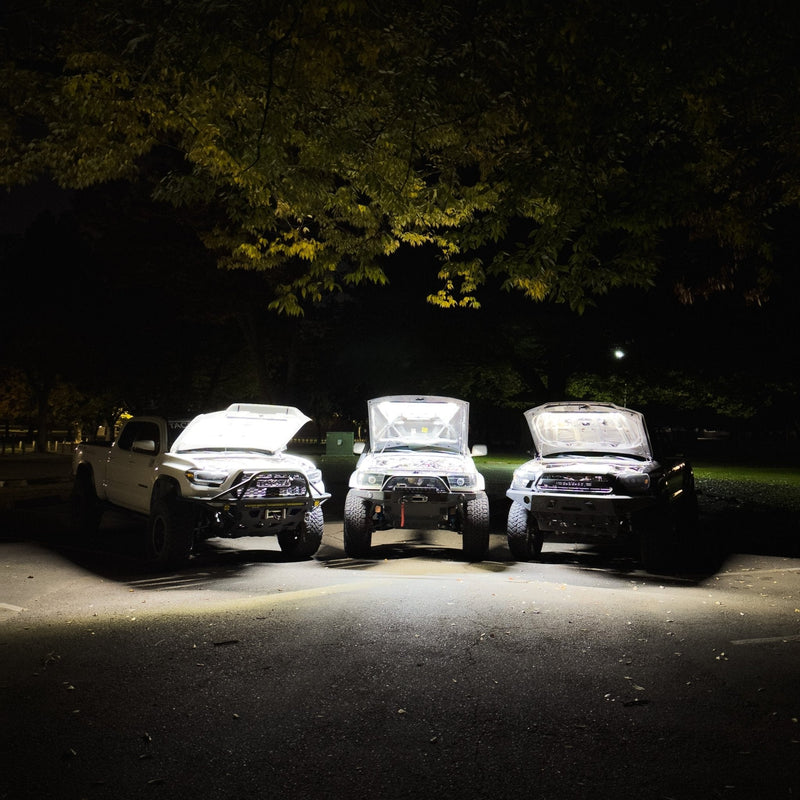 Load image into Gallery viewer, Under Hood LED Light Kit for ALL MAKES and Toyotas (4Runners, Tacomas, Sequoias, Tundras, LC, FJ, GX) - TEQ Offroad